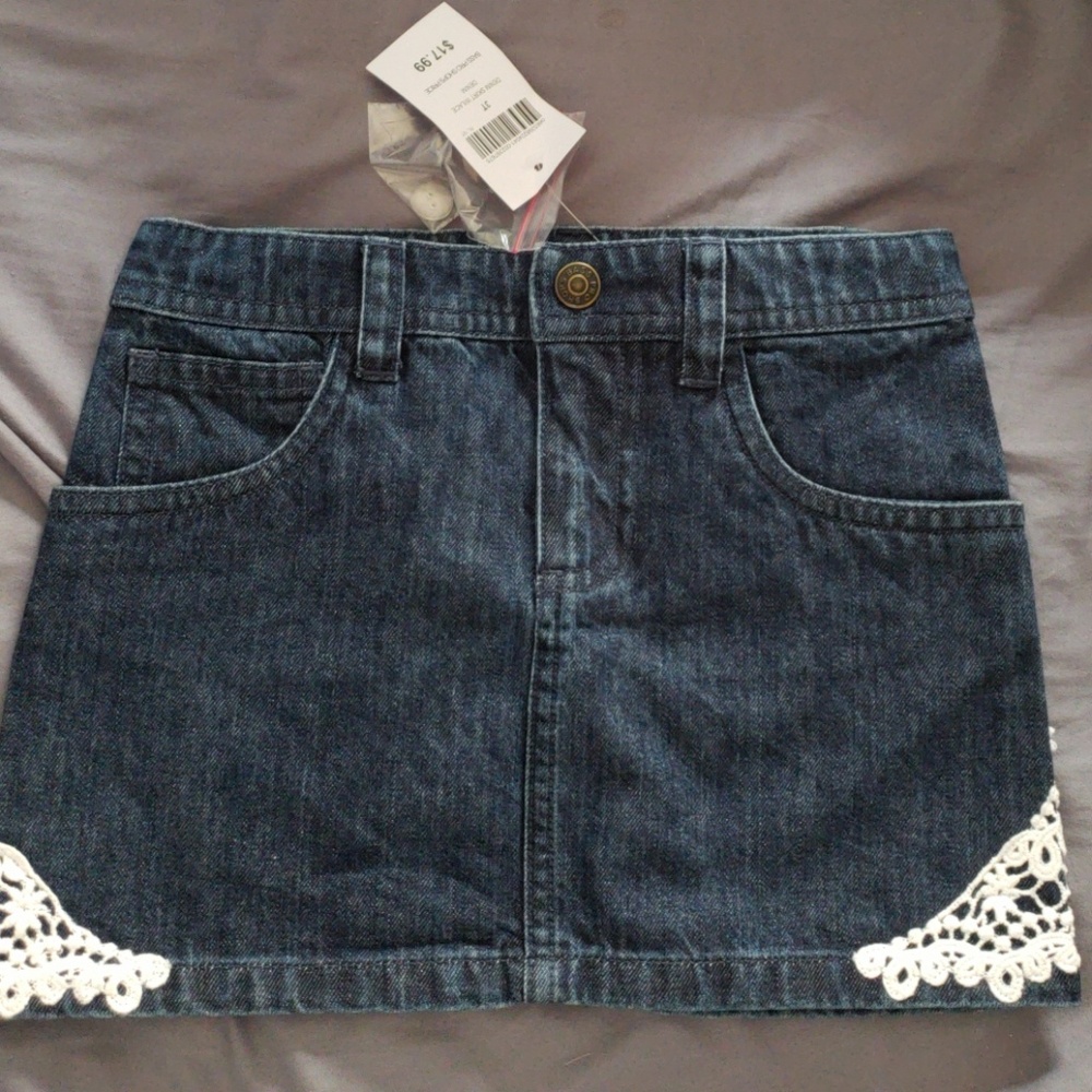 SUPER CUTE denim skirt